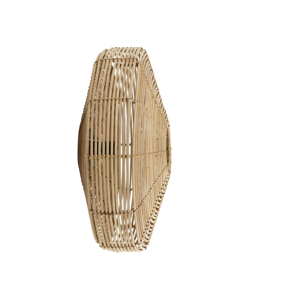 Rattan wall lamp Mataka Ø 51cm
