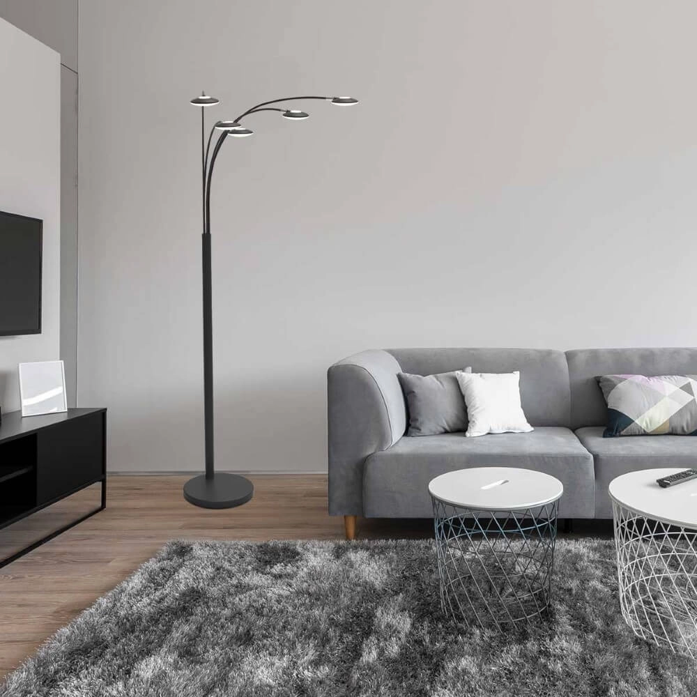 Led reading lamp Synna black Steinhauer 8712746153026