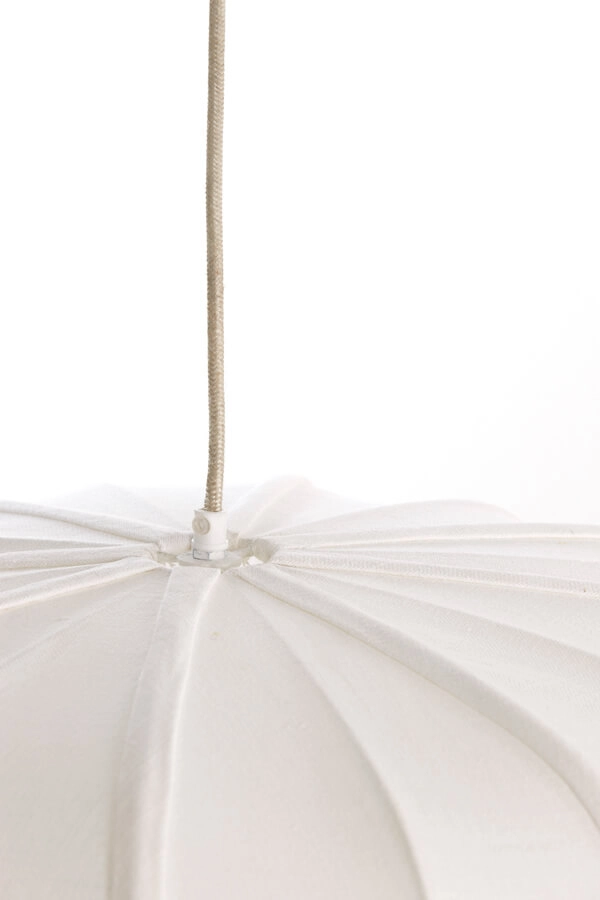 White pendant lamp Zubedo Ø 60cm Light & Living 8717807706661