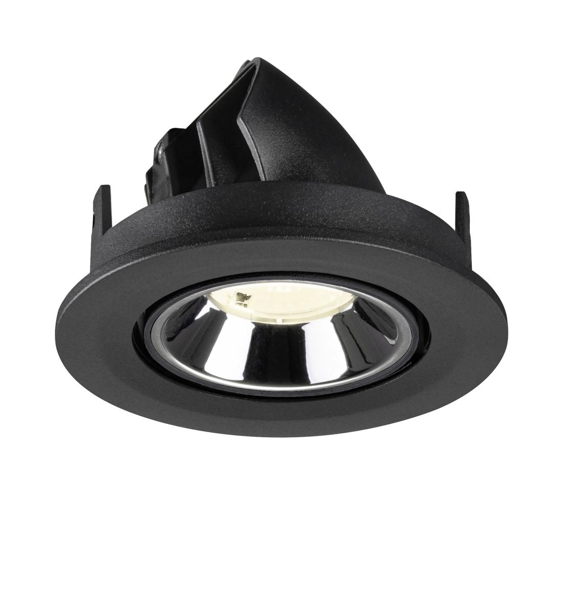 Recessed spotlight Numinos Gimble S black/chrome 4000K - 40deg SLV 4024163313346
