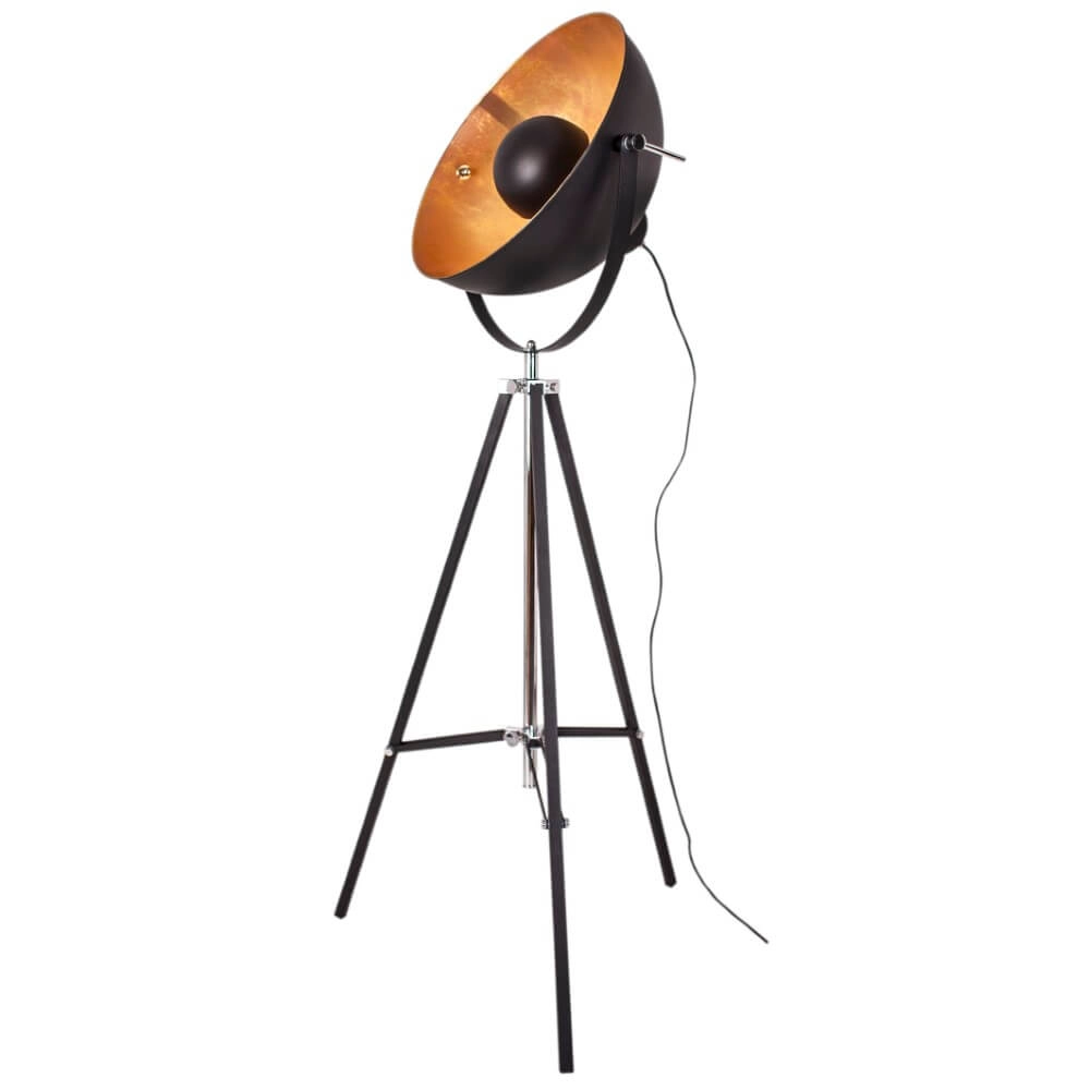 Standing lamp Captain matt black 160cm