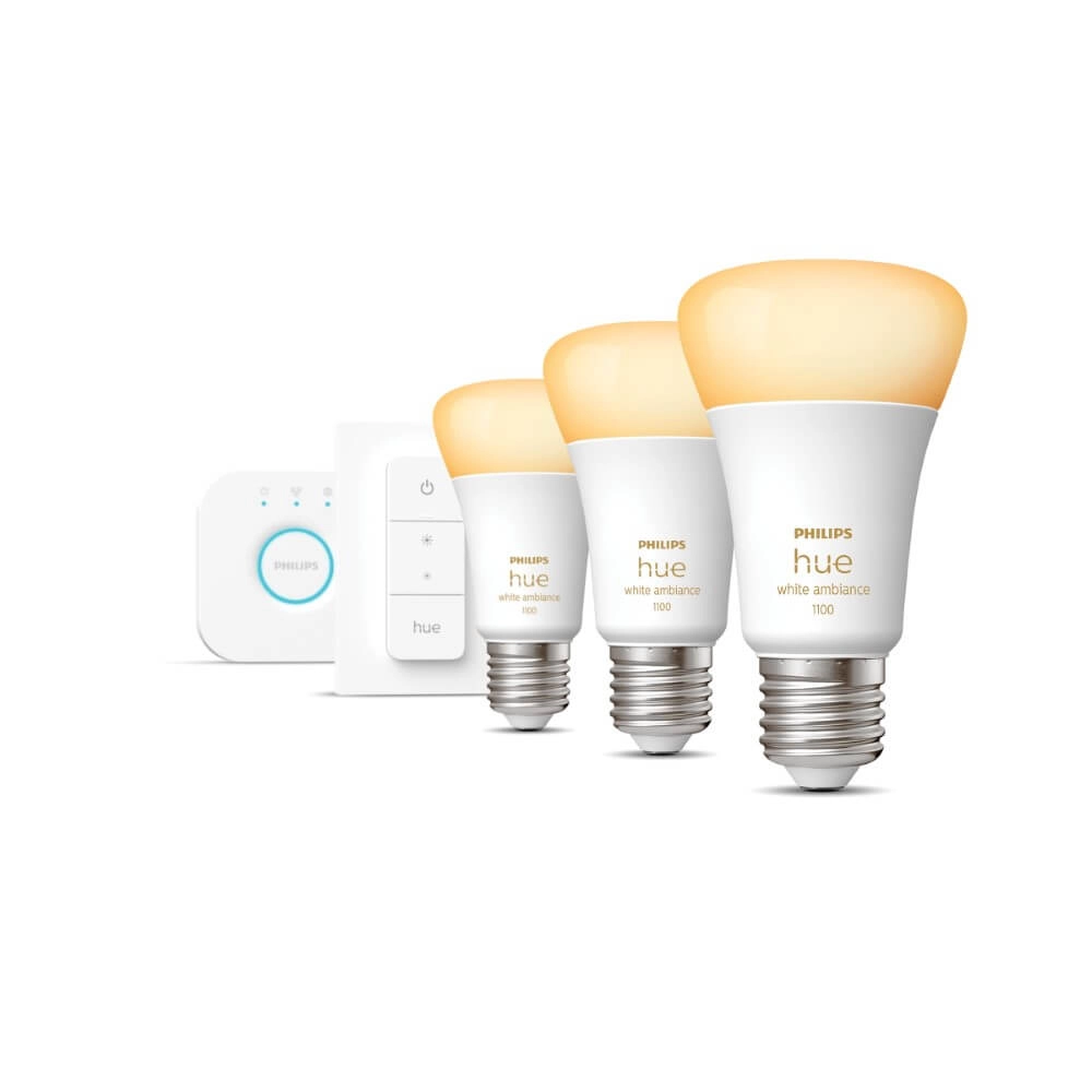 Hue Starterpack - E27 - 11W - White Ambiance Philips 8719514291232