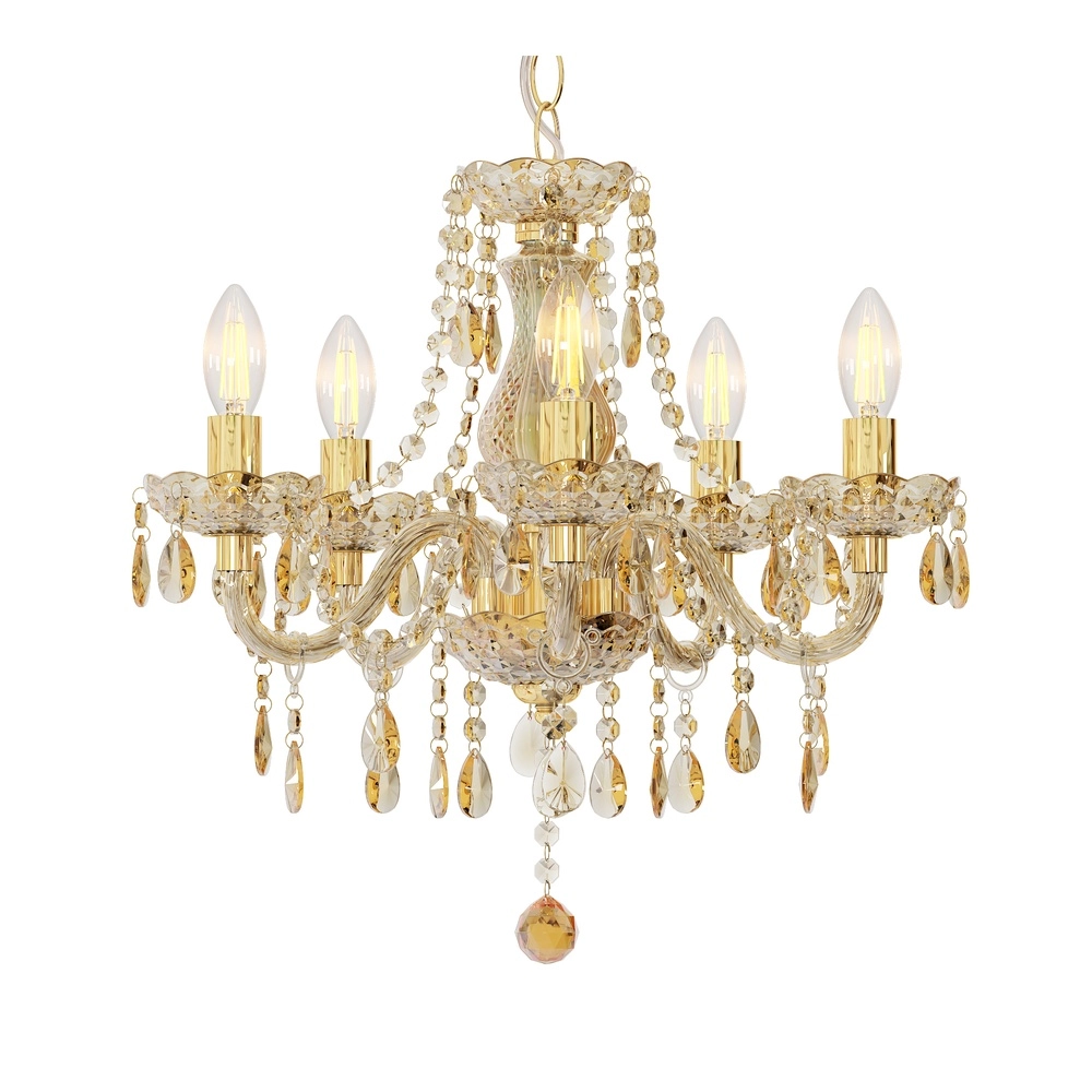 Chandelier Marie Ø 48cm gold