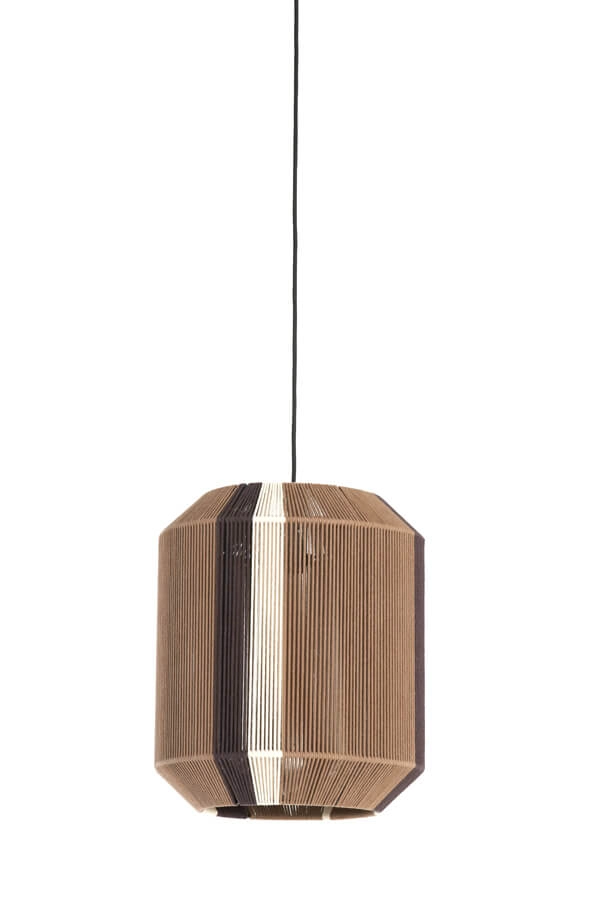 Pendant lamp Kozana brown Ø 36cm Light & Living 8717807758783