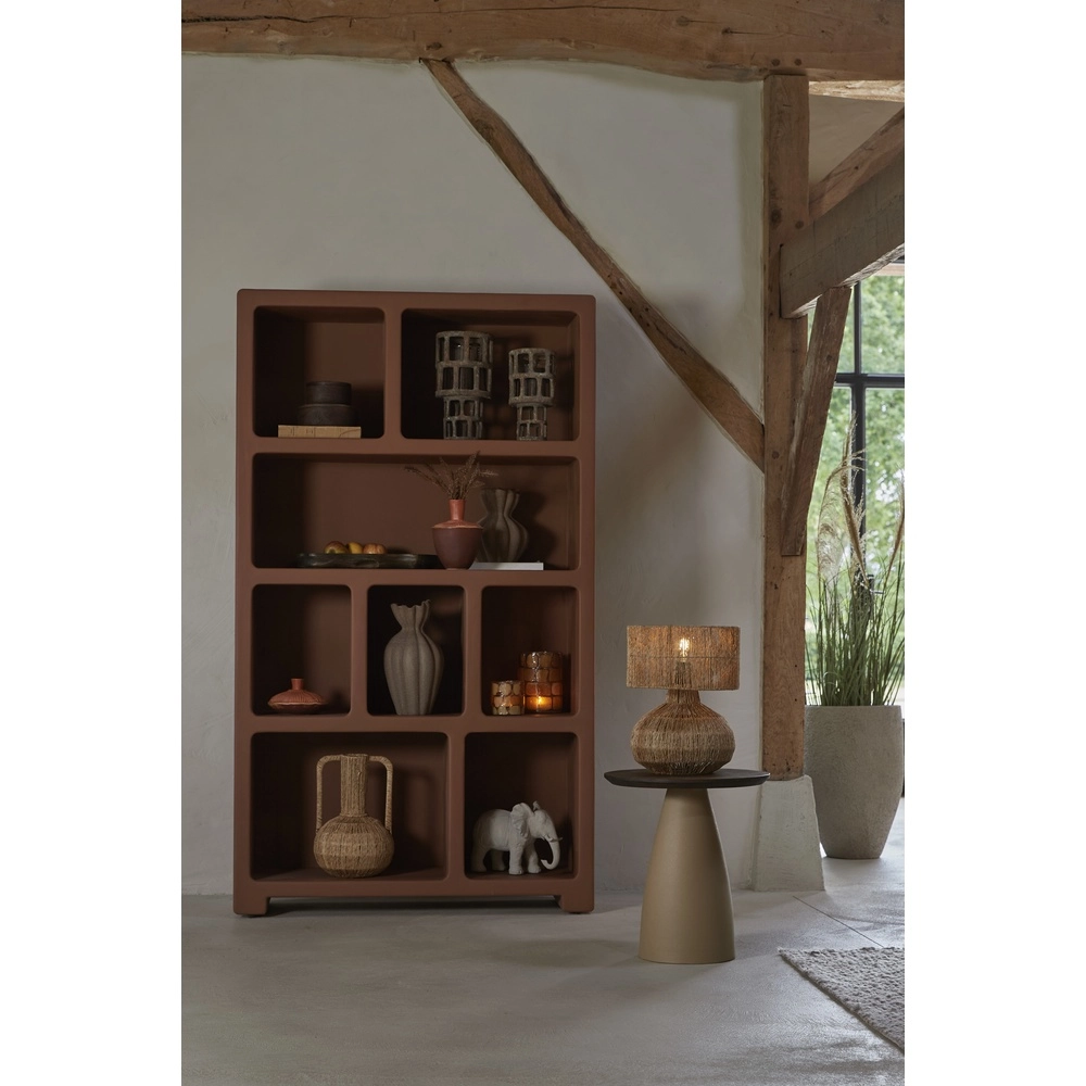 Jute table lamp Arova Ø 30cm shade Light & Living 8717807836719