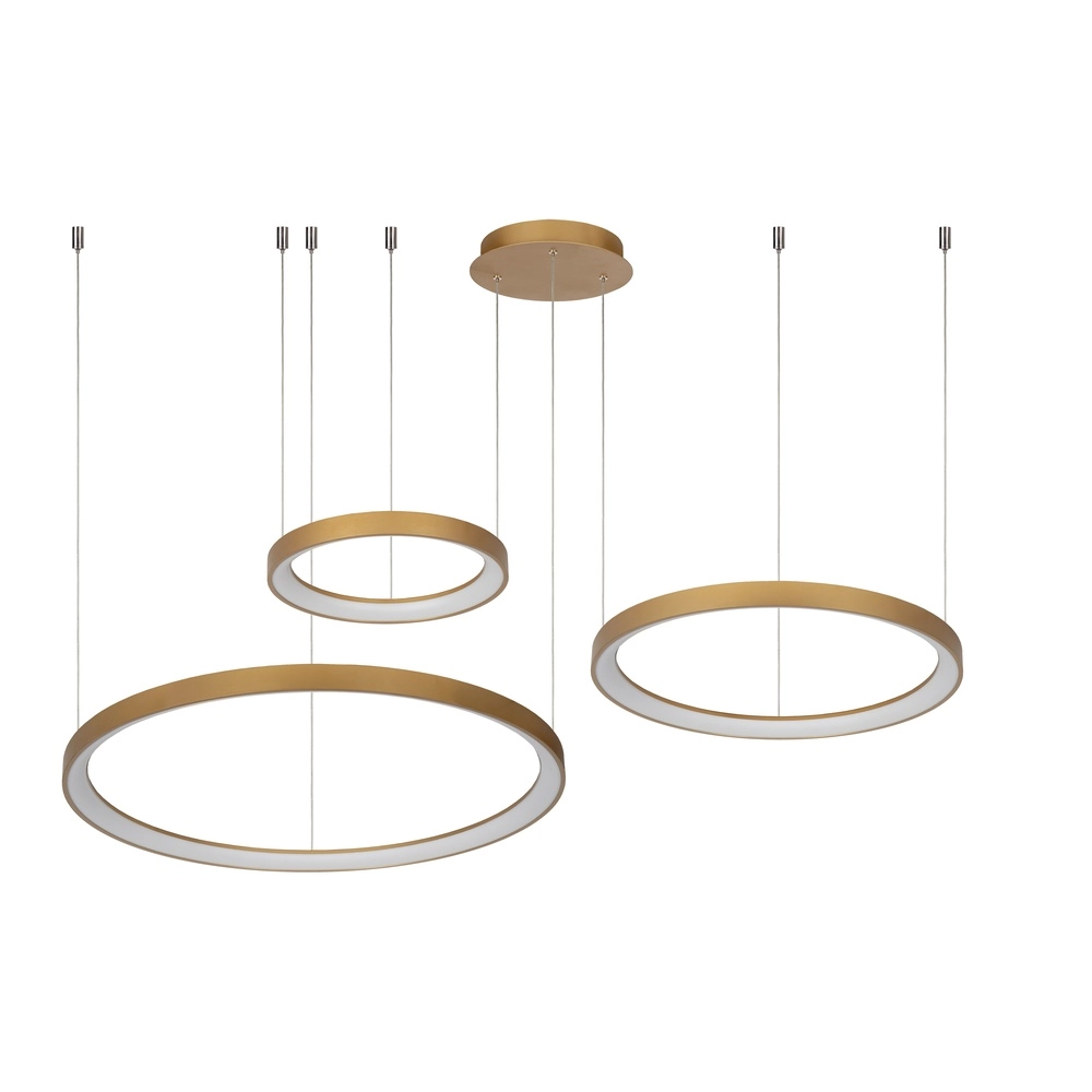 Golden pendant lamp Vidal Design Premium by Lucide 5411212460943