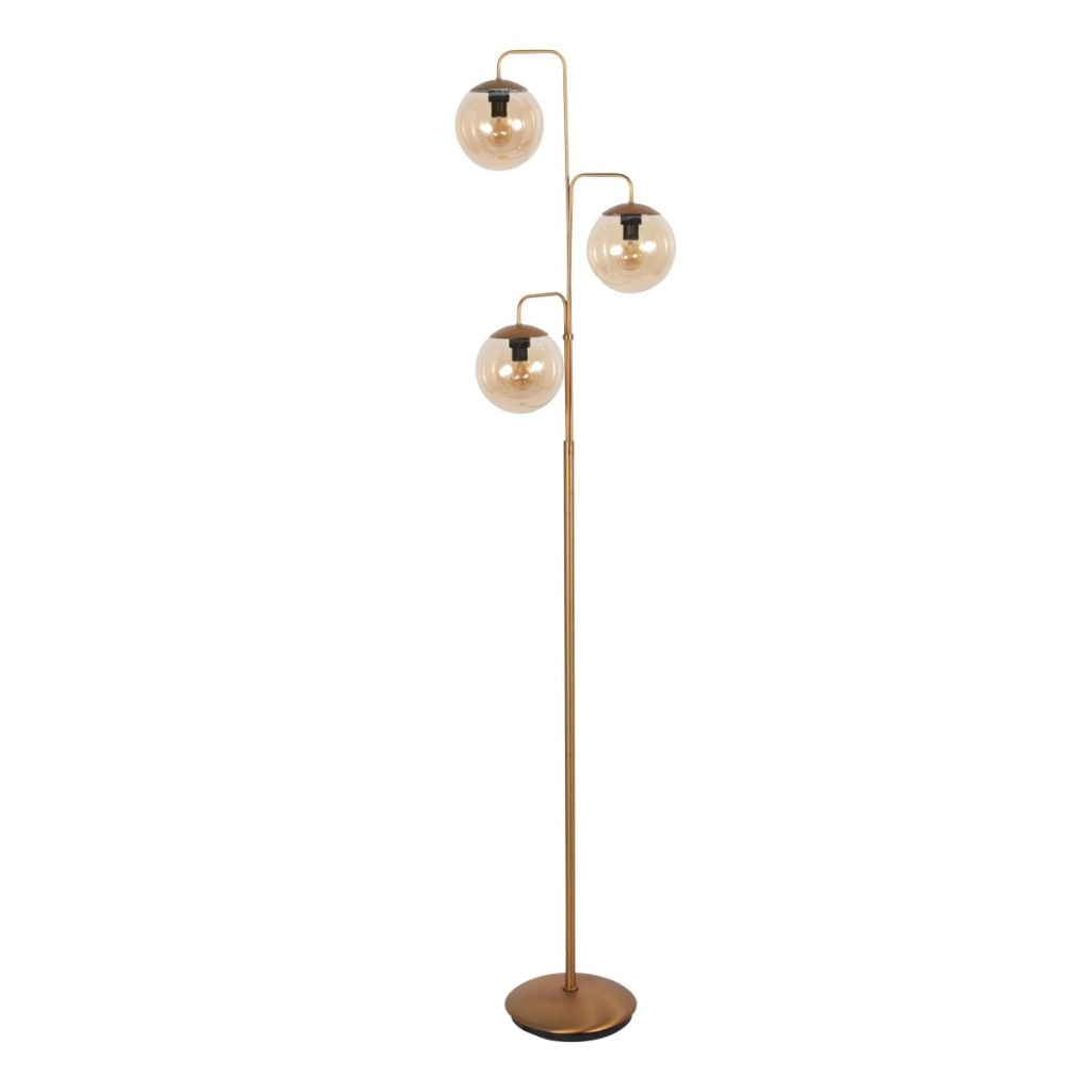 Floor lamp Bollique bronze Steinhauer 8712746184778