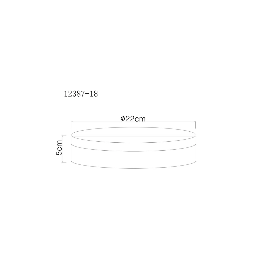 Ceiling light Matthew design black Ø 22cm Globo 9007371447947