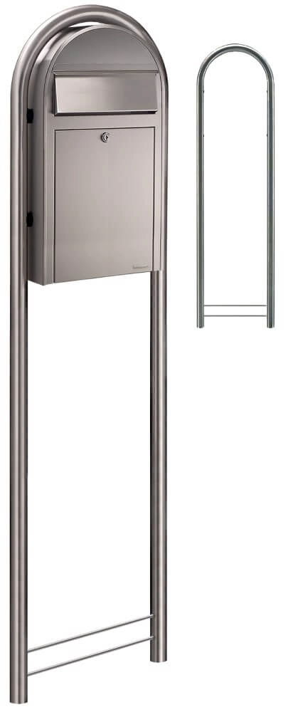Mailbox Grande S i Stainless steel Bobi 6417237037114