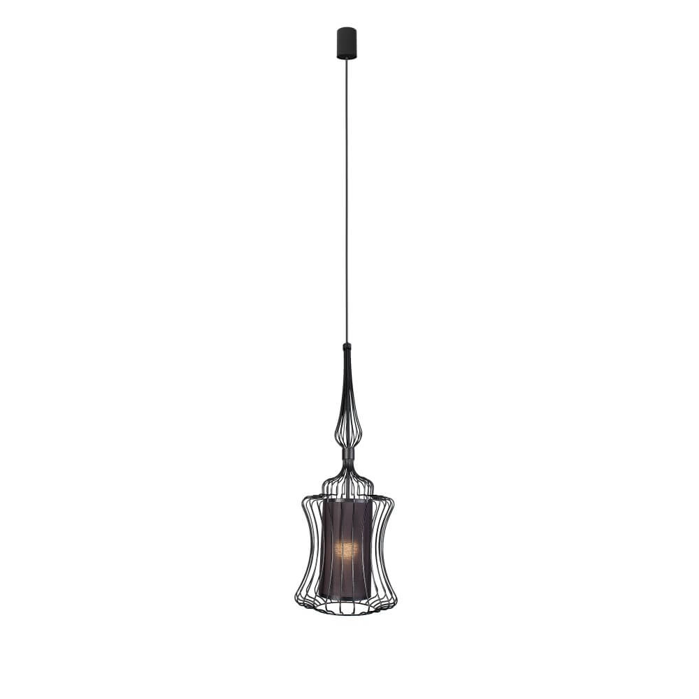 Hand lamp with fabric Abi Ø 26cm Lyora 5903139887090