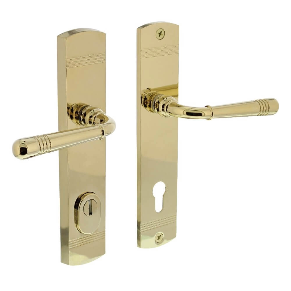 Backdoor hardware Helena PC 92mm brass Intersteel 8714186438404