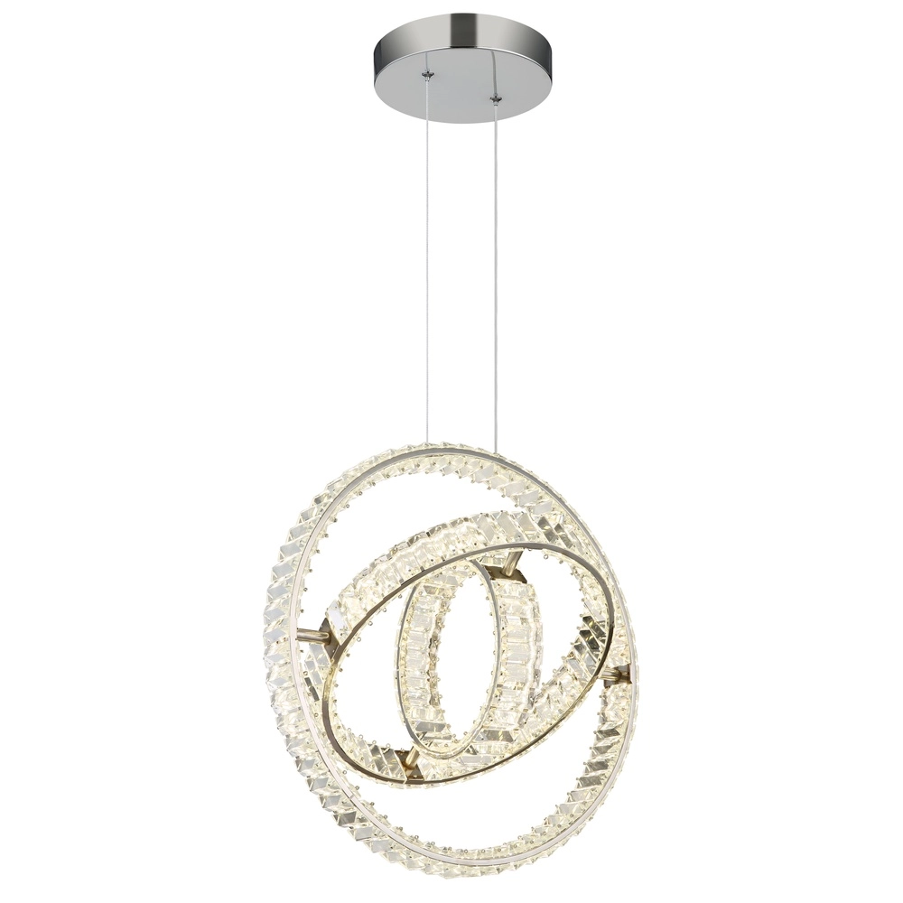 Unique pendant lamp Neil chrome Globo 9007371516414