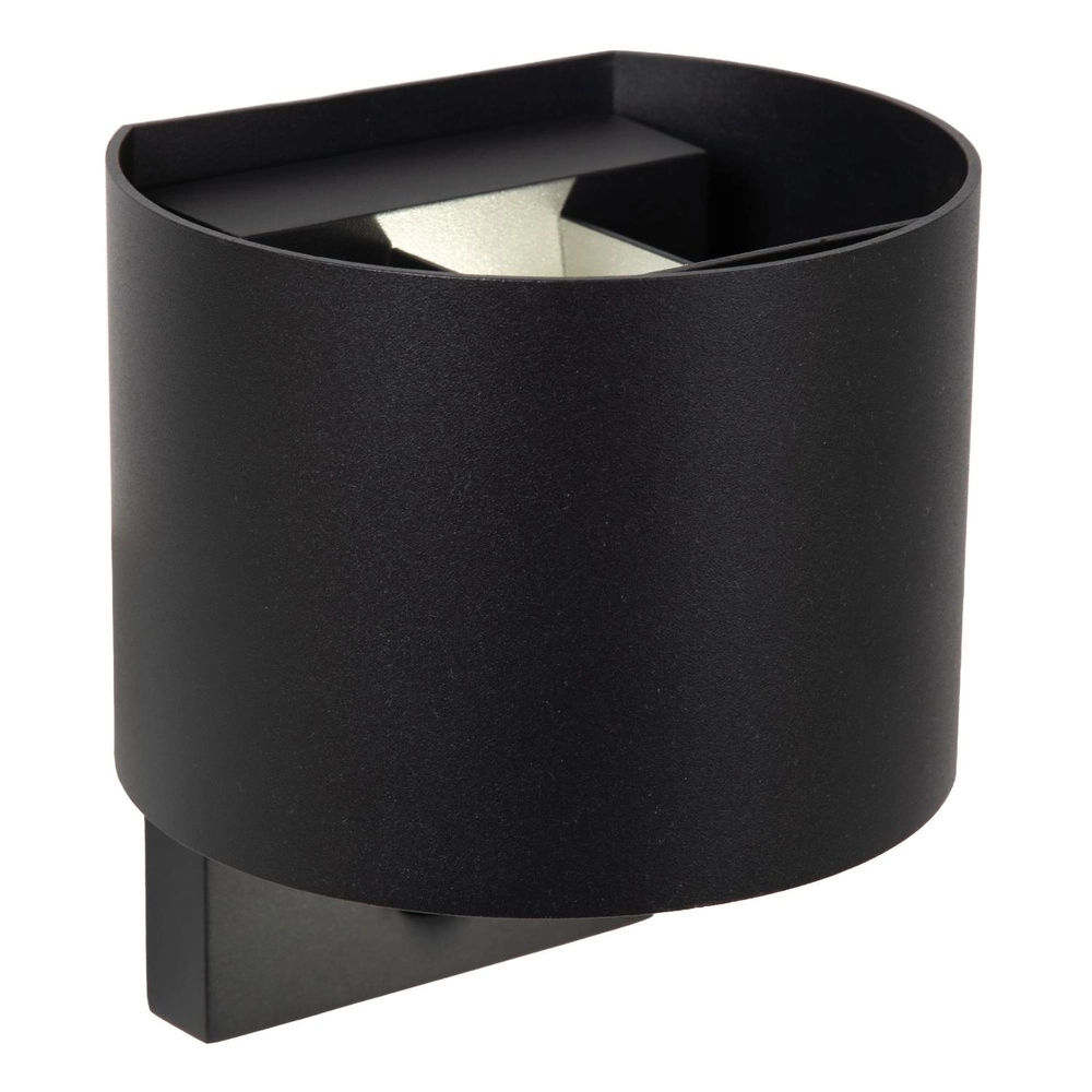 Round wall lamp Tadzio with sensor black Lucide 5411212690272