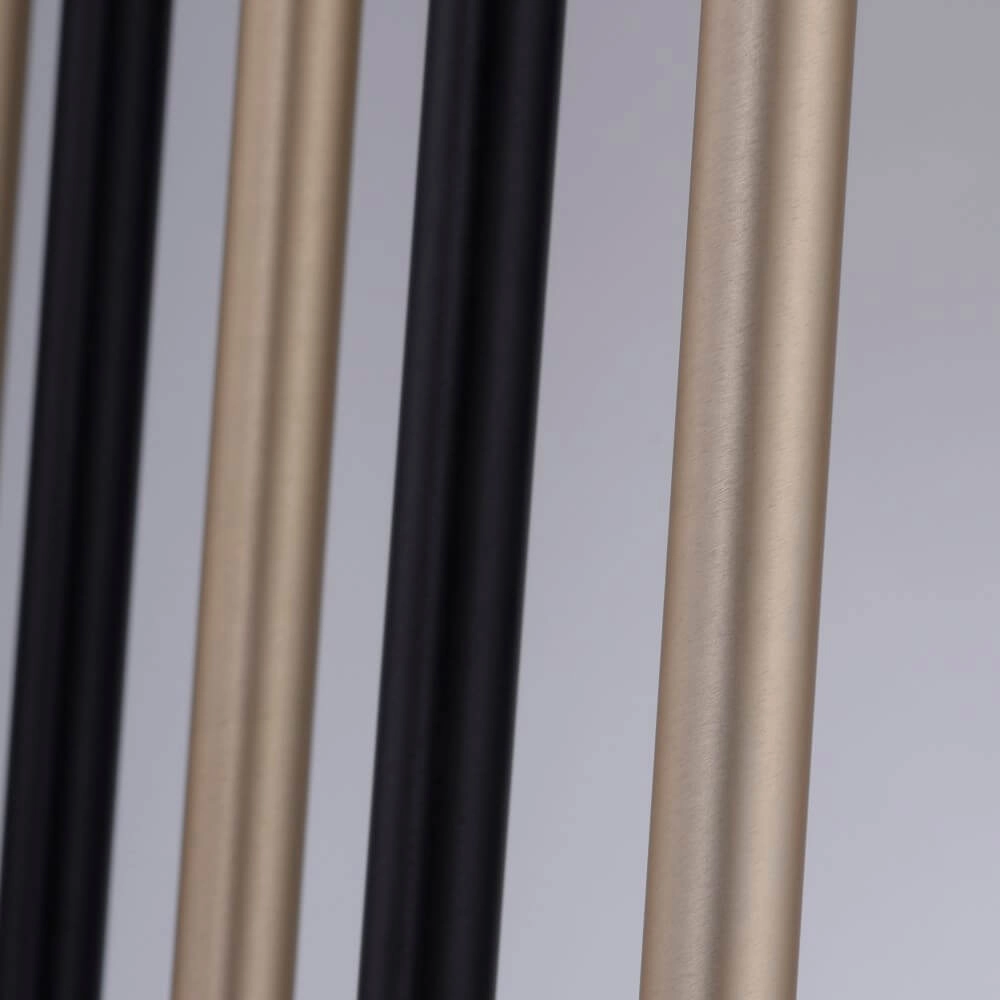 Unique pendant lamp Flute 7-light Paul Neuhaus 4012248374771