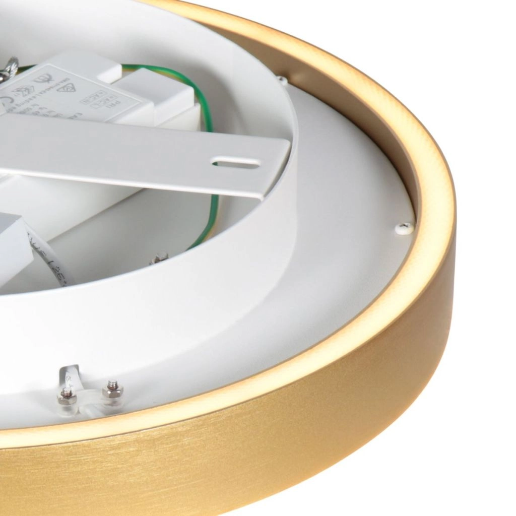 Design ceiling lamp Ringlux gold Ø 40cm Steinhauer 8712746180923