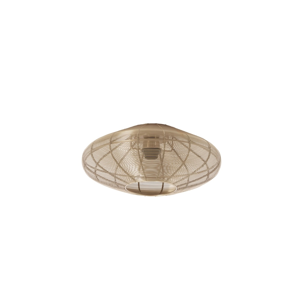 Metal ceiling lamp Bahoto Ø 40cm - light gold
