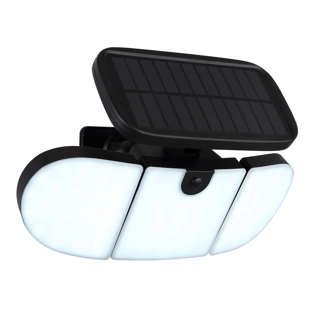Black wall lamp Torqen Solar