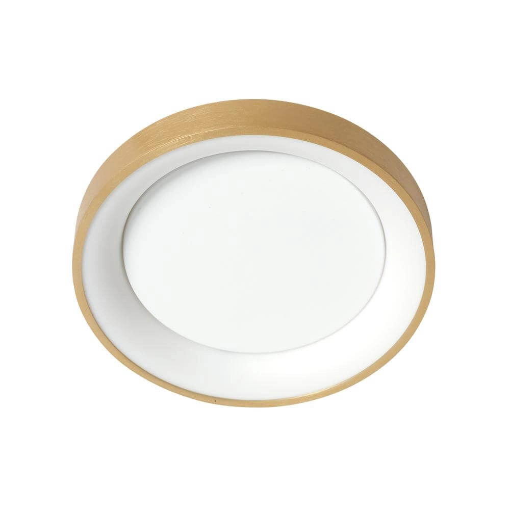 Ceiling lamp Ringlede design gold Ø 28cm Steinhauer 8712746171921