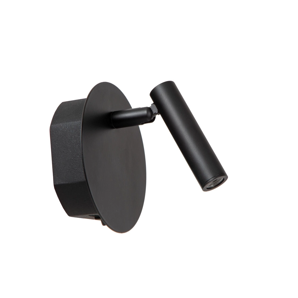 Magnetic wall light Jolijn Rechargeable Black Bedside Lamp