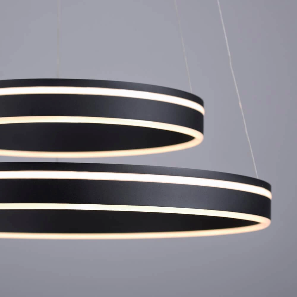 Pendant lamp Q-Vito Ø 59cm anthracite Paul Neuhaus 4012248367445