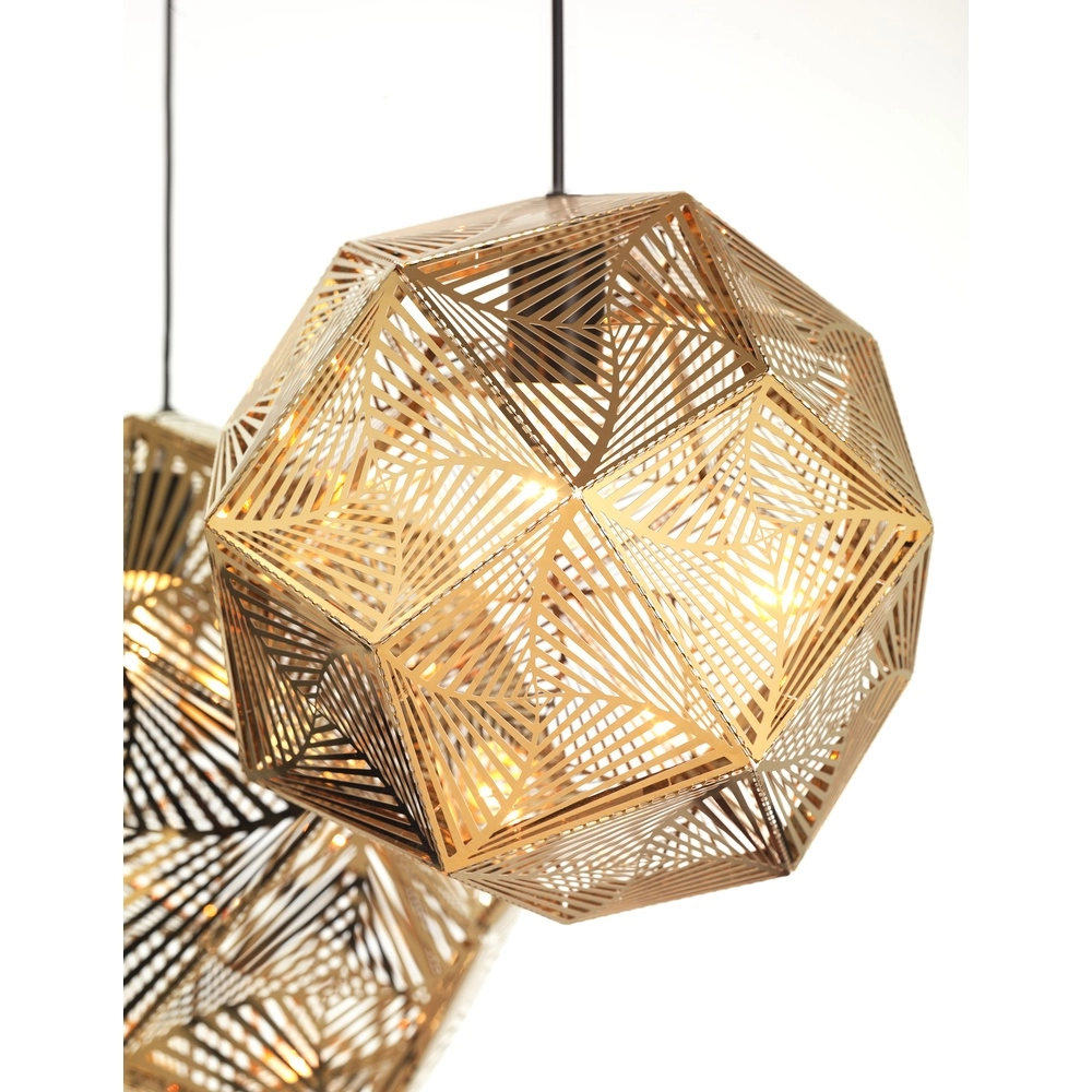 Design pendant lamp Foggia Ø 32cm gold Lyora 5212017412836