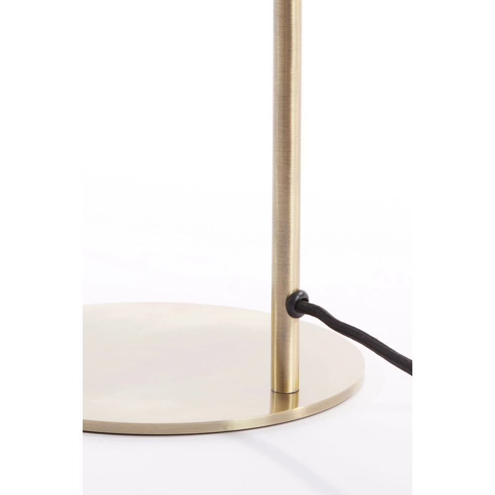 Glass desk lamp Solna brass mat Light & Living 8717807686628