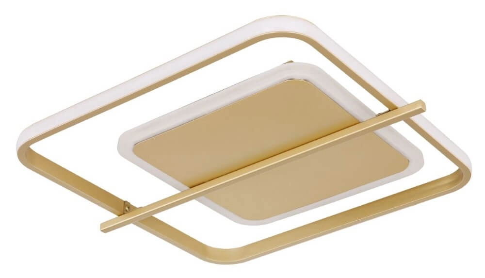 Golden ceiling lamp Reball square Globo 9007371435791
