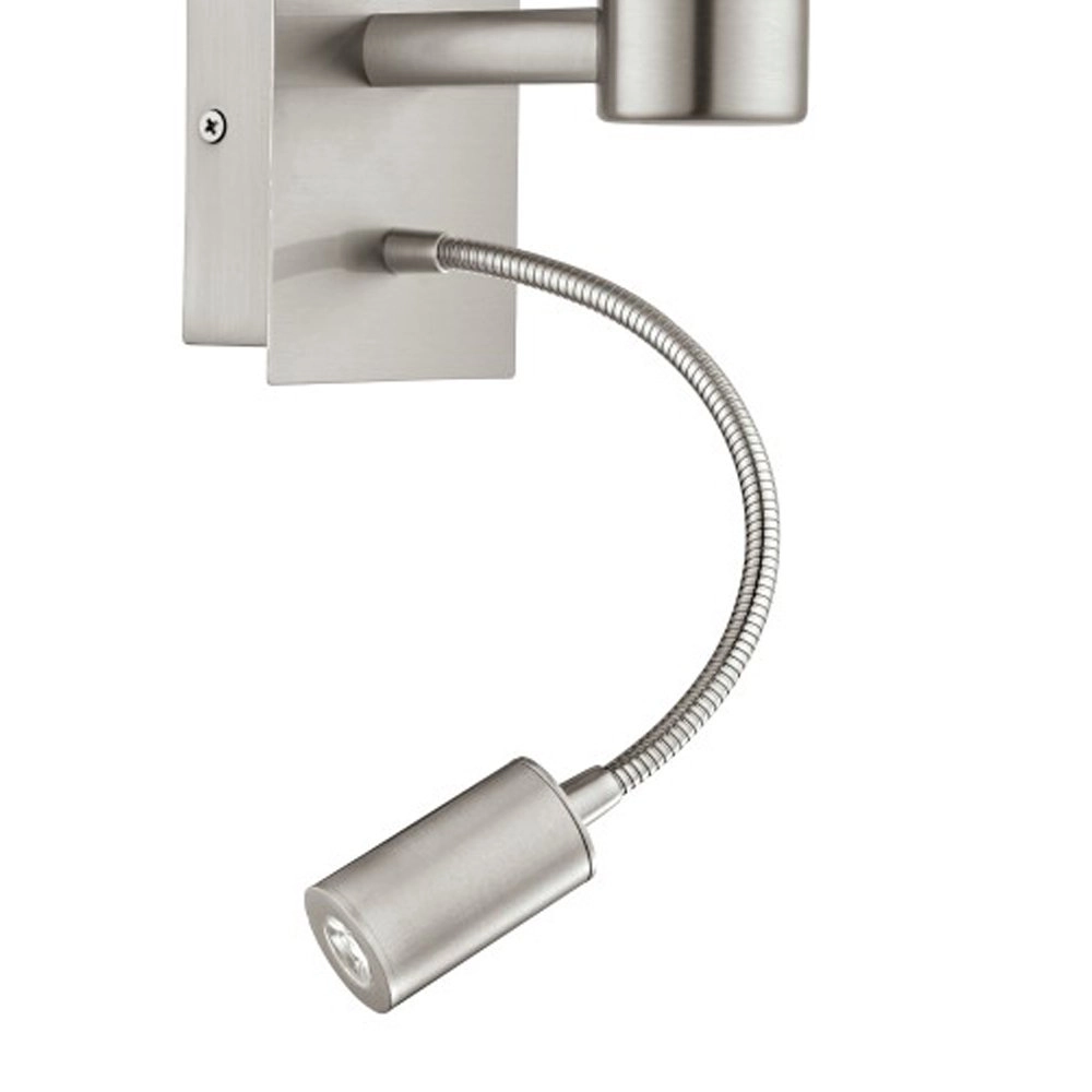 Wall lamp Pasteri white shade with reading light Eglo 9002759964849