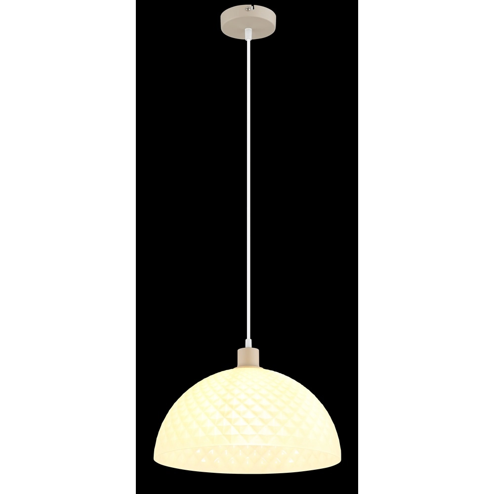 Single pendant lamp Selma sand brown Globo 9007371589104