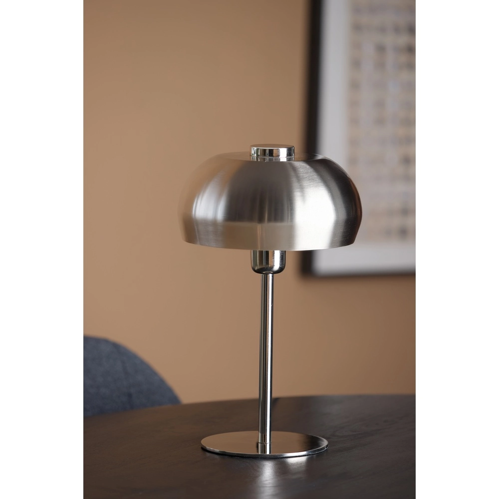 Table lamp Surin Ø 22cm - gloss nickel Light & Living 8717807743413