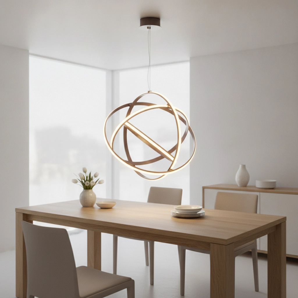 Pendant lamp Pertone S Ø 70cm black with purple glow