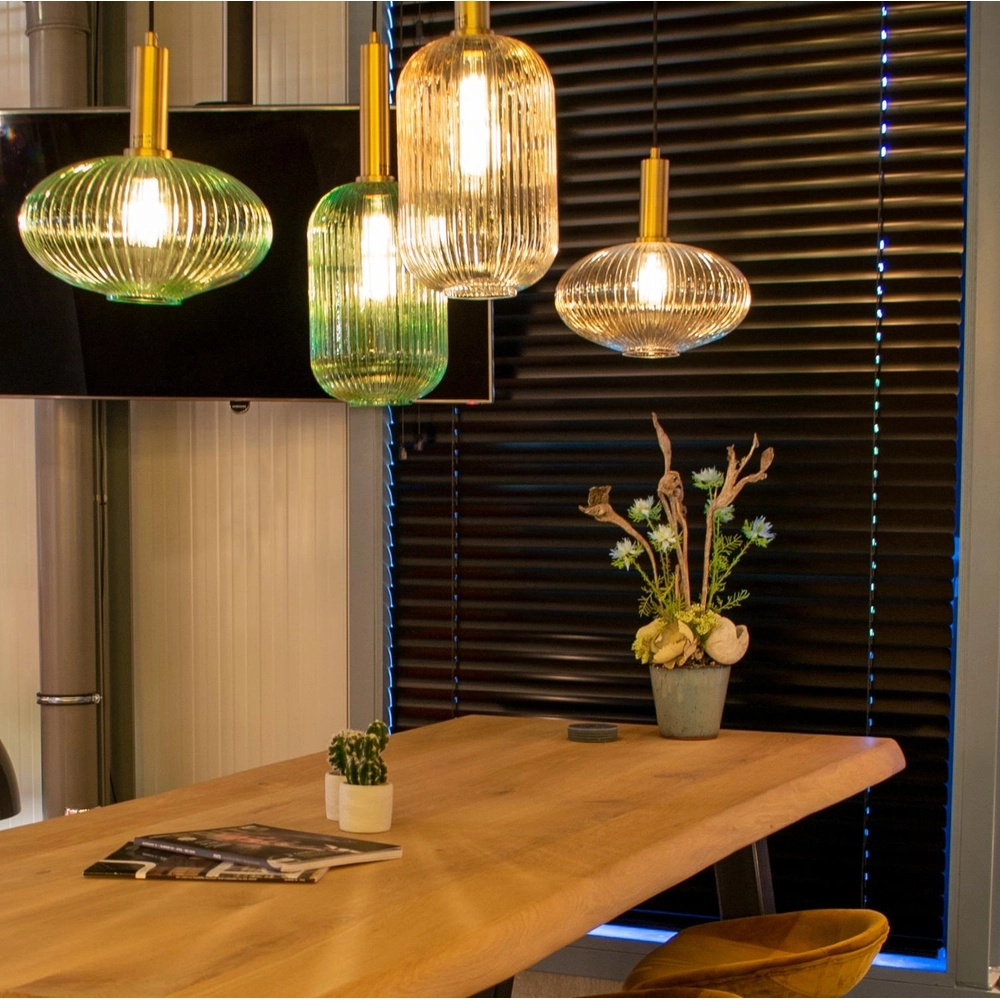 Pendant lamp Maloto Ø 30cm green Lucide 5411212451194