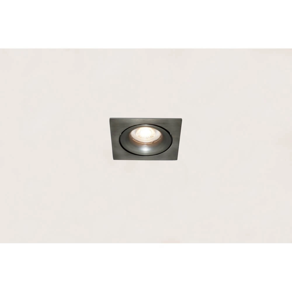 Square recessed spotlight Alice Light bronze
