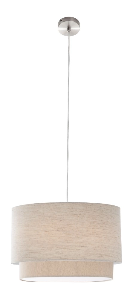 Design pendant lamp Lee nickel