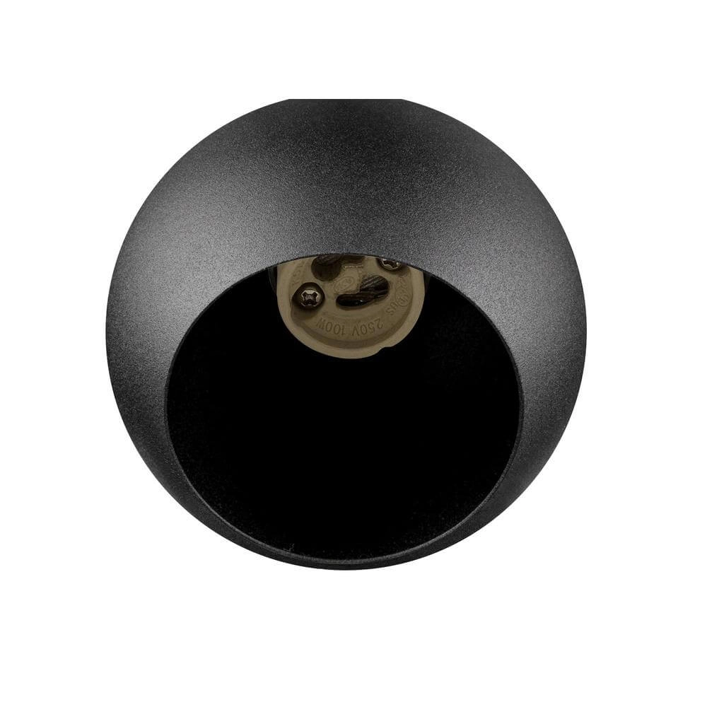 Sleek pendant lamp Light Eye 90 black Ø 9cm SLV 4024163295543