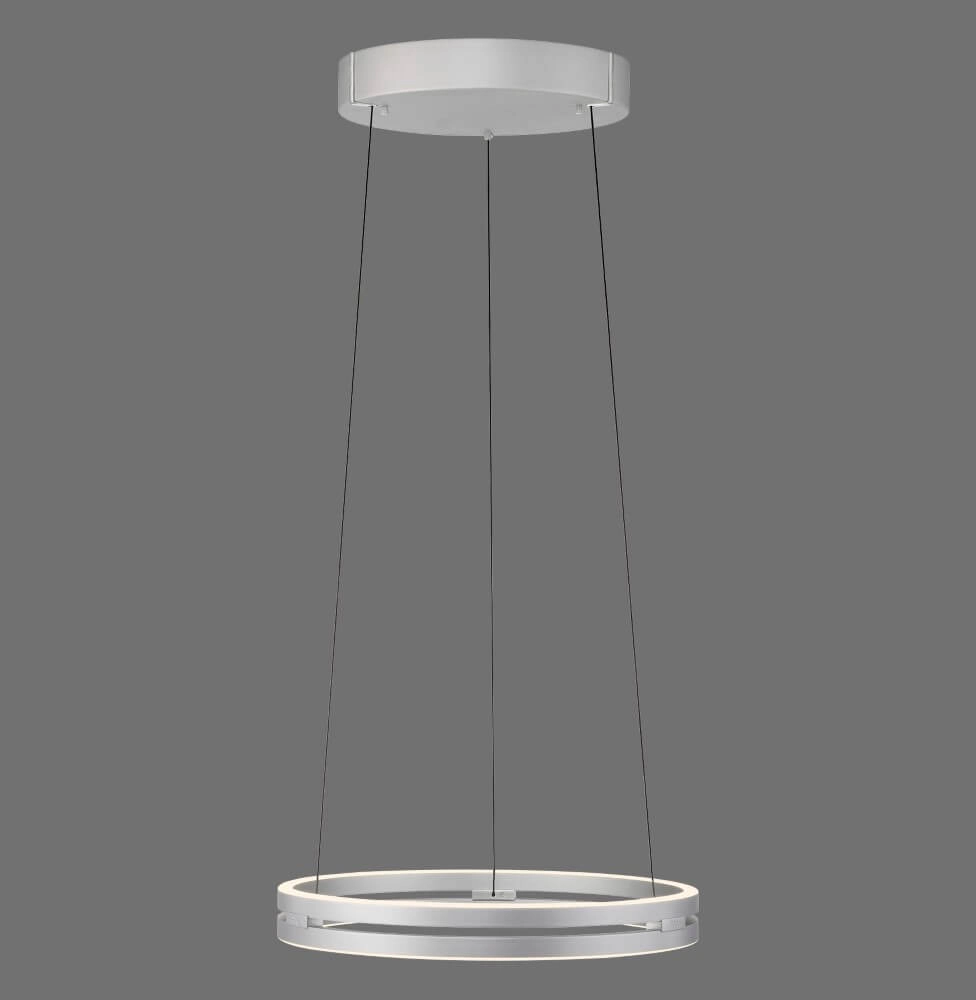 Sleek hanging lamp Pure E-Loop aluminum Paul Neuhaus 4012248372272