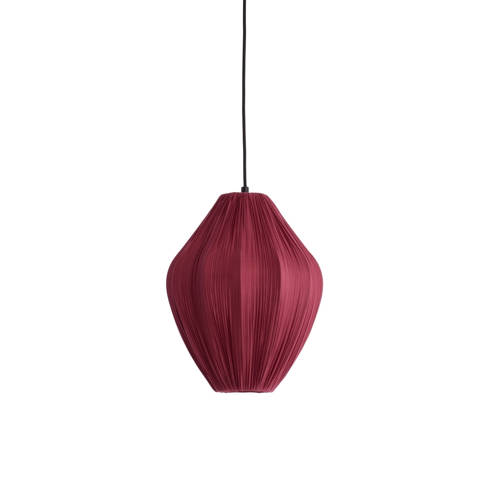 Pendant lamp Verita Ø 31cm - burgundy shade