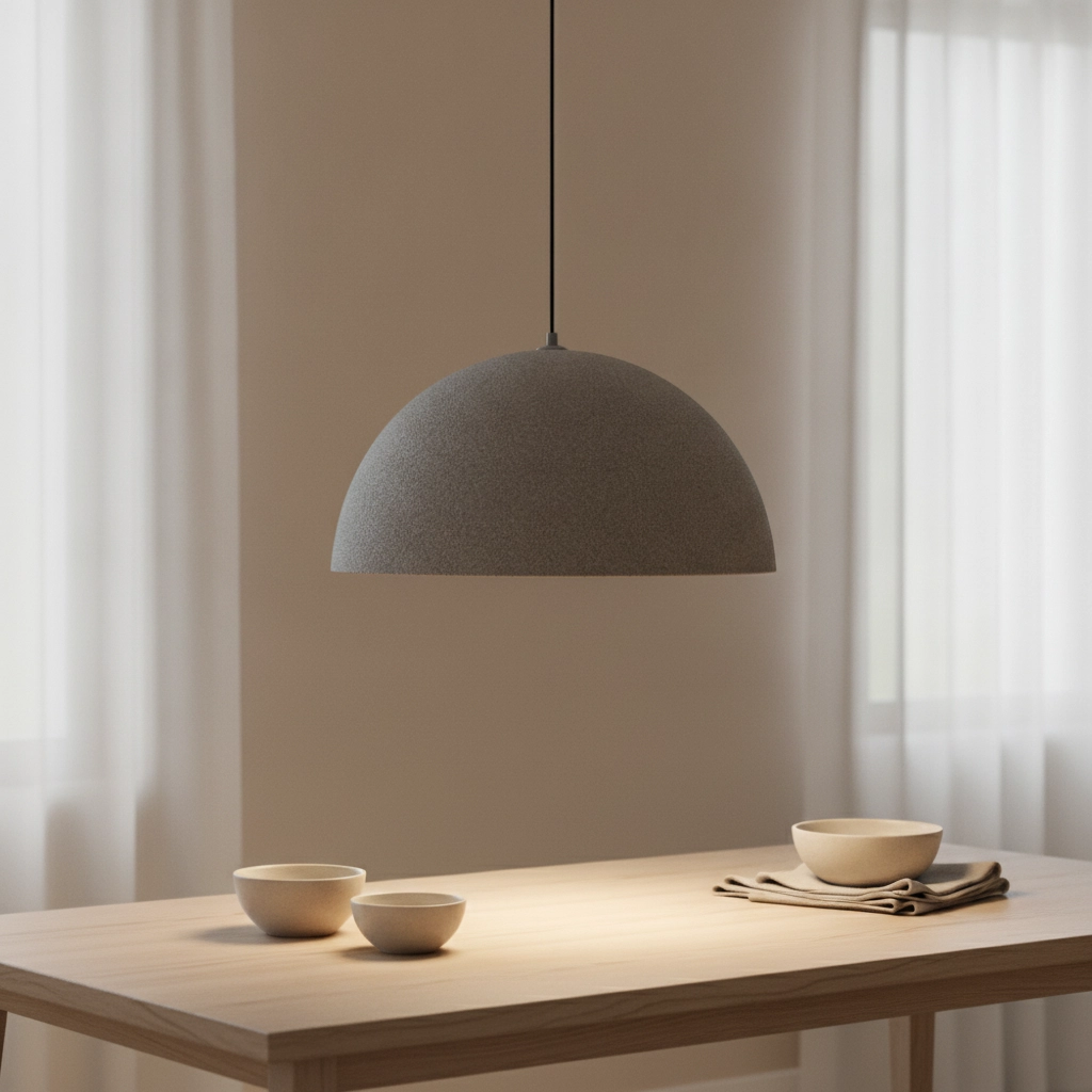 Pendant lamp Starla grey Ø 60cm