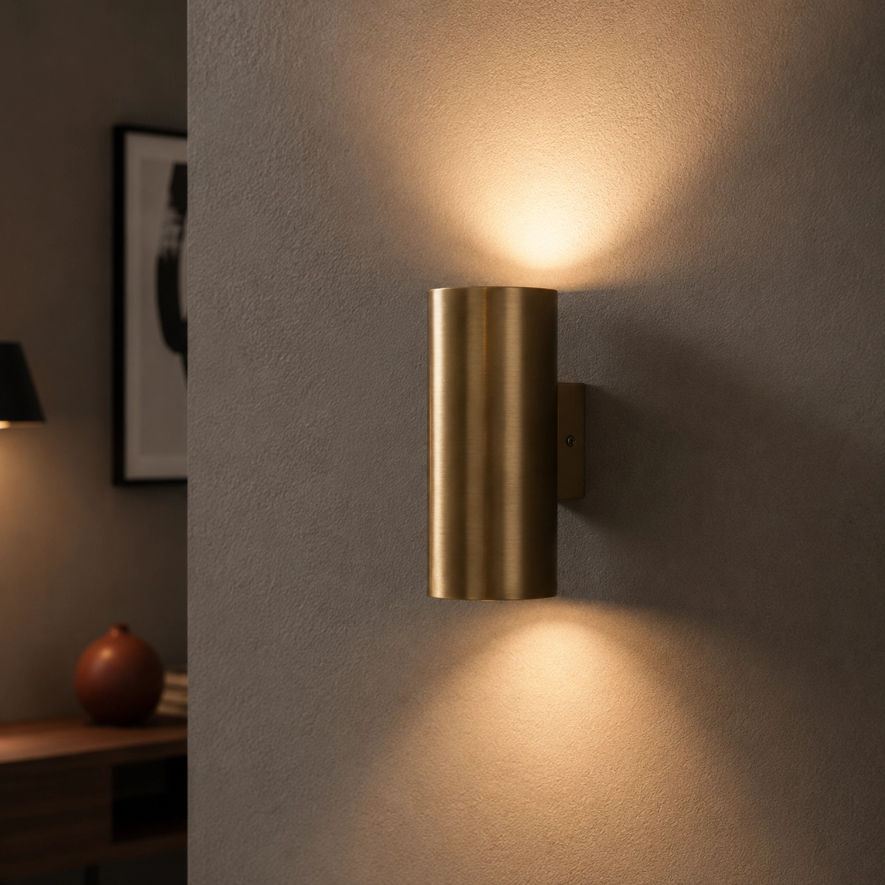 Golden up & down lighter Roulo2