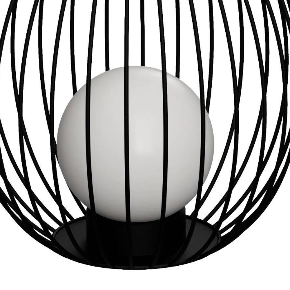 Terrace lamp Fossombrone black Eglo 9008606230181