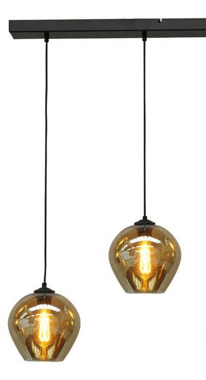 Hanging lamp Quinto 5 with glass shades Masterlight 8718121220024