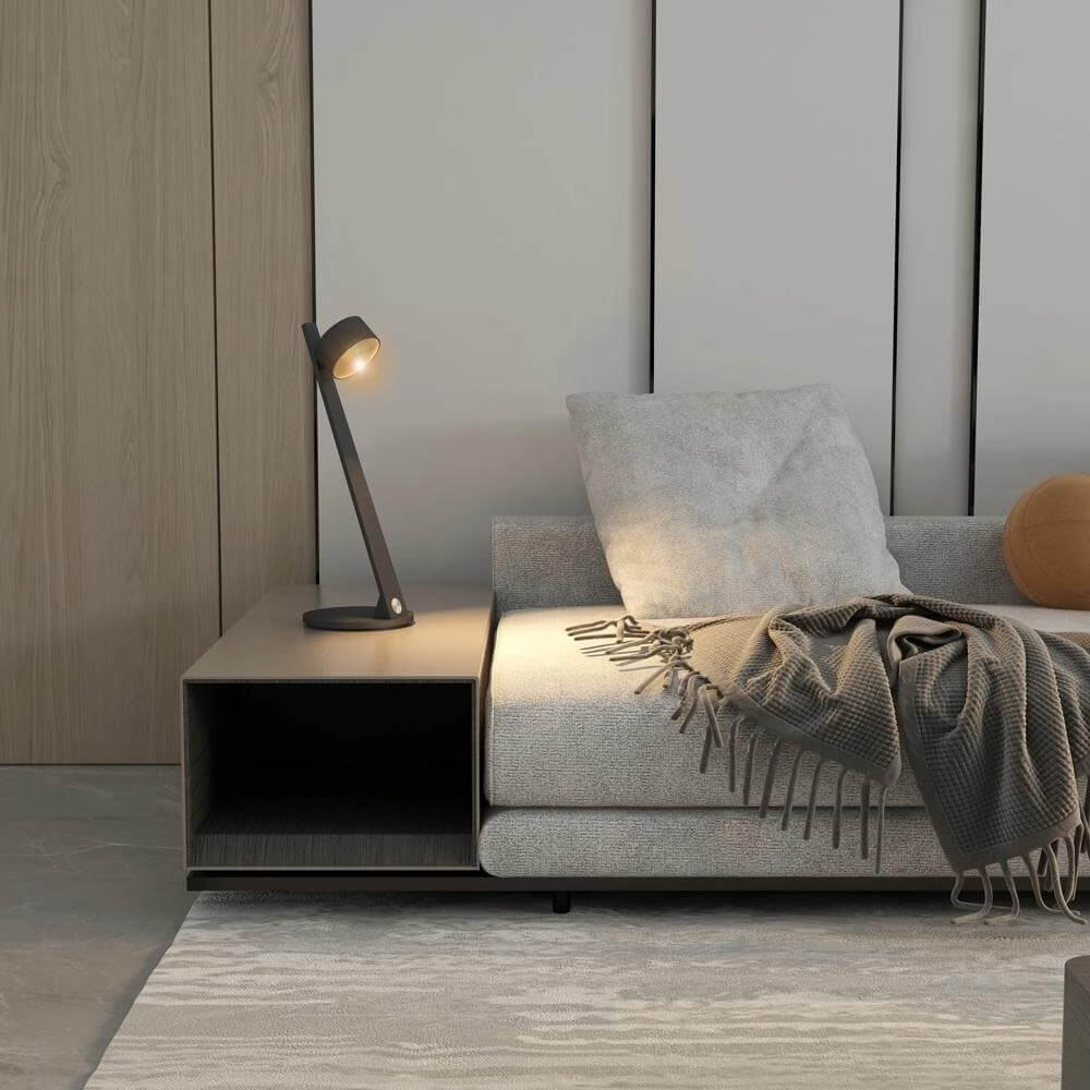Modern table lamp Omega black Artdelight 8720701100336