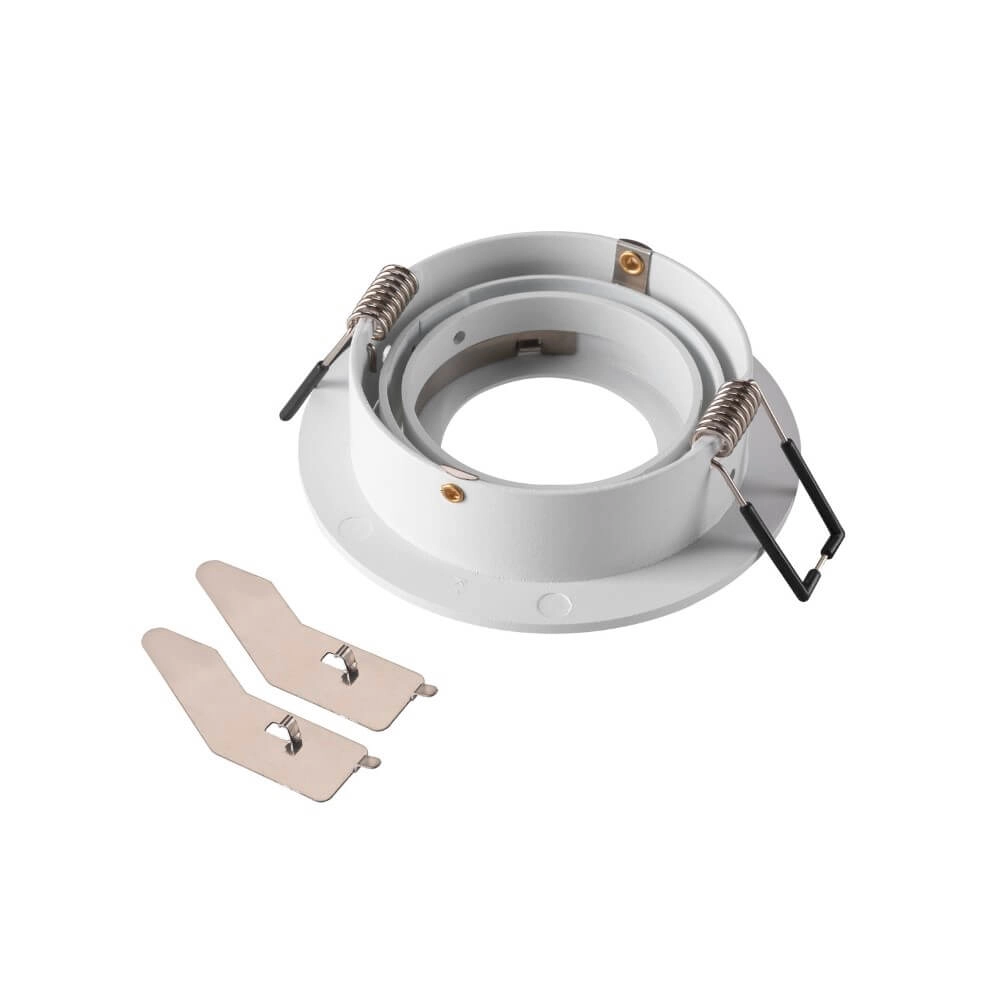 Mounting ring New Tria 75 round white - without fitting SLV 4024163276474