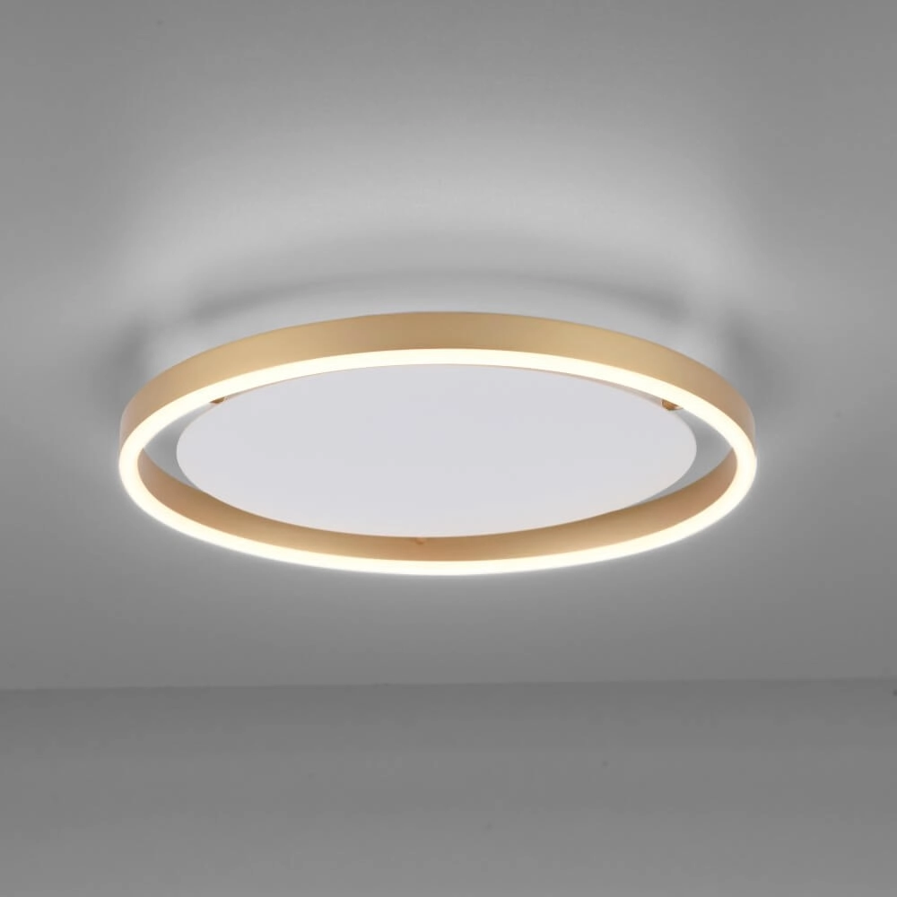 Ceiling lamp Ritus brass Ø 39.3cm Just Light 4043689985622