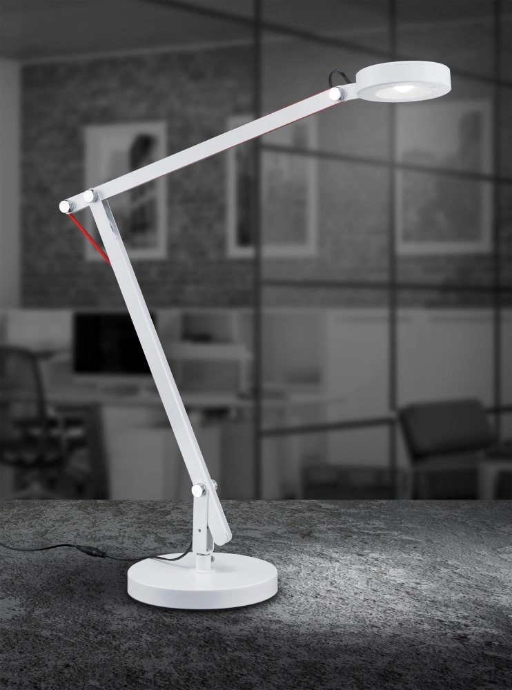 LED desk lamp Amsterdam white Trio 4017807276046