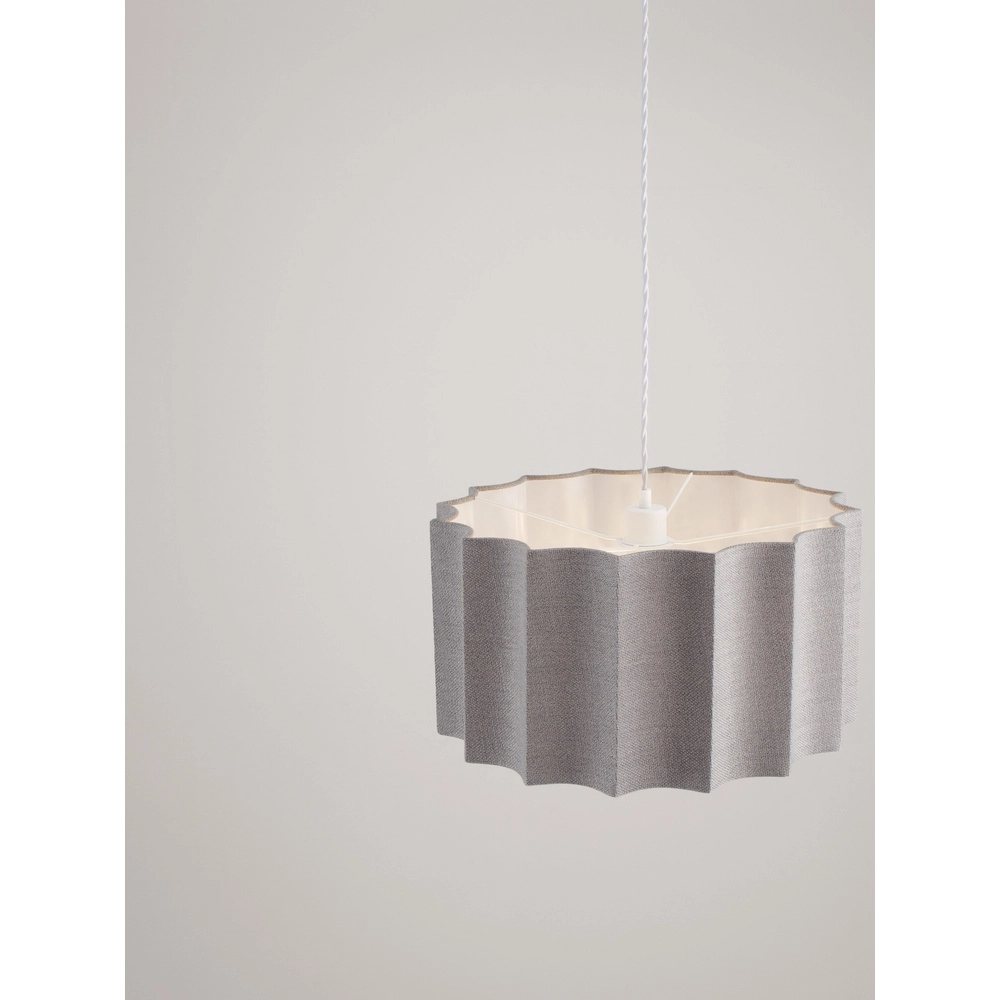 Design pendant lamp Alve grey Ø 45cm Lyora 5212017493668