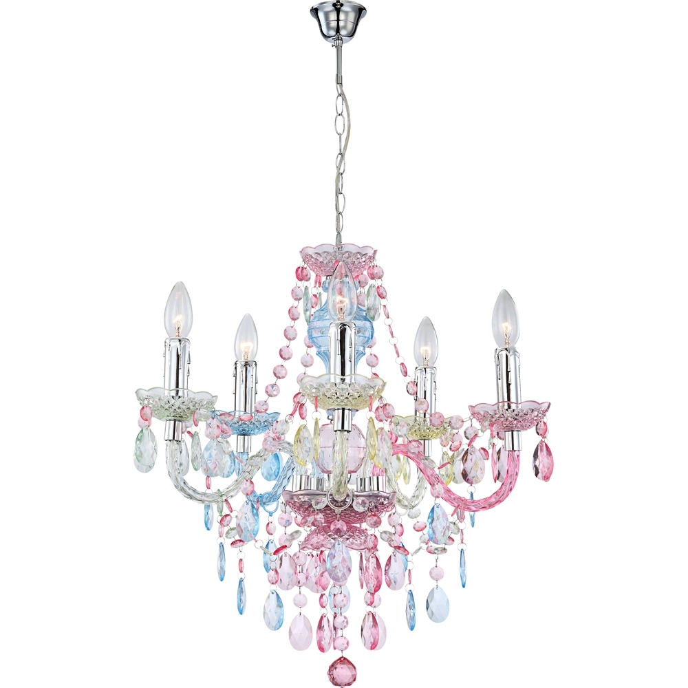 Chandelier Nevada Colored