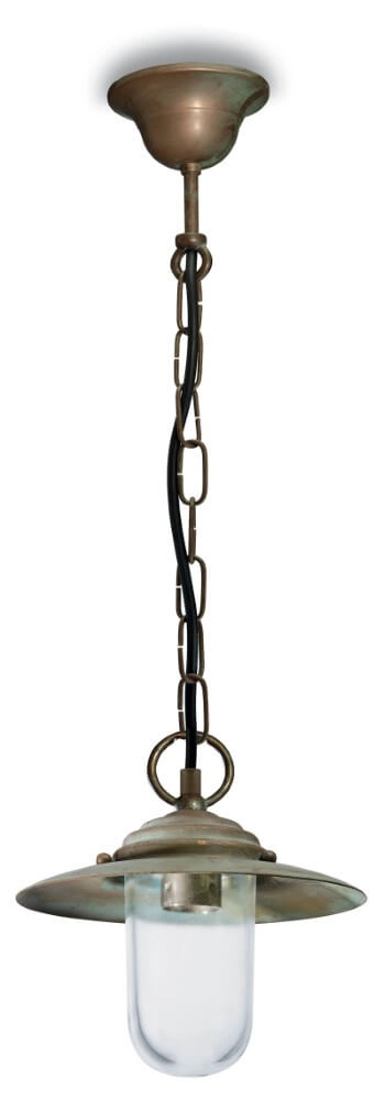 Brass pendant lamp Chalet chain