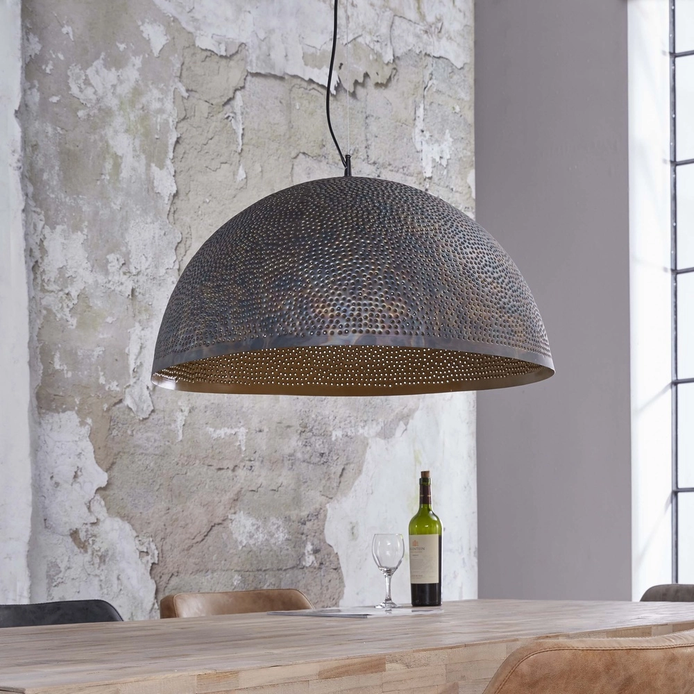 XXL industrial pendant lamp Punch Ø 70cm Lyora 8716803512856
