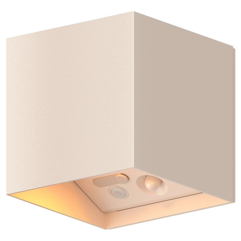 Up & downlighter Volterra sand brown USB-C rechargeable
